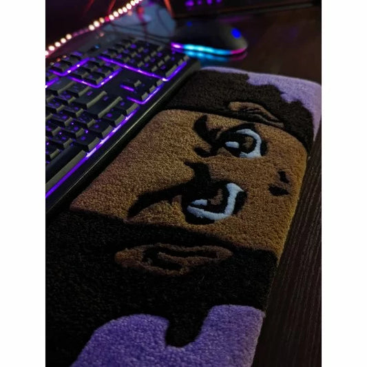 FLUFFY KEYBOARD RUG FM